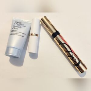 Estee lauder Bundle Perfectly Clean Lipstick-670 Bold Desires Sumptuous Lashes